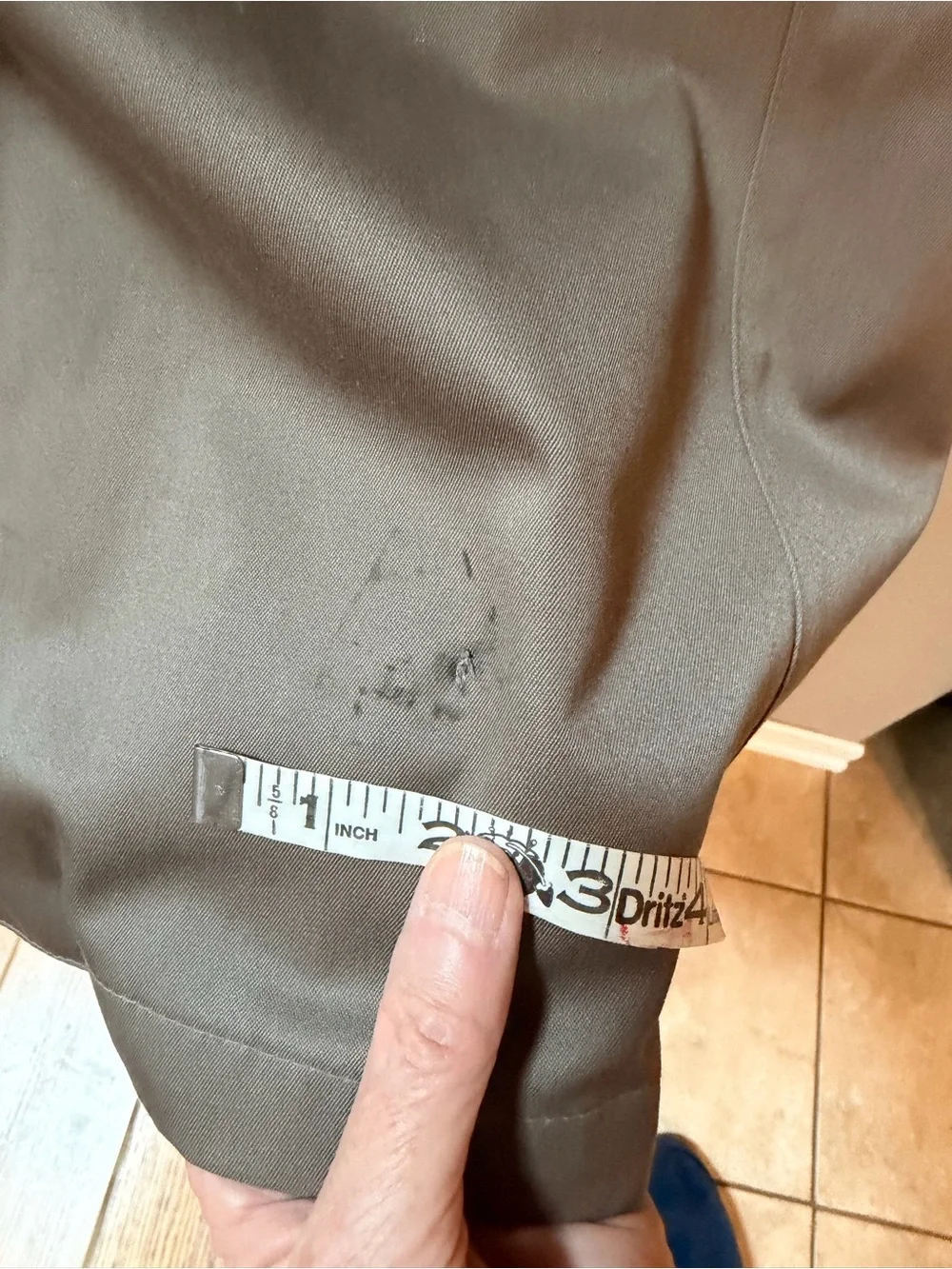 London Fog double breasted